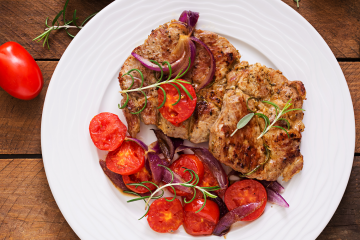 Smokey Barbecue Pork Scotch Steaks